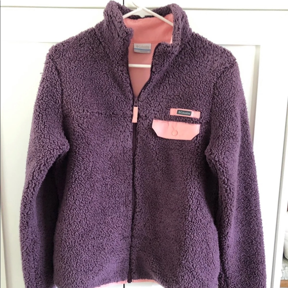 Columbia fleece zip up